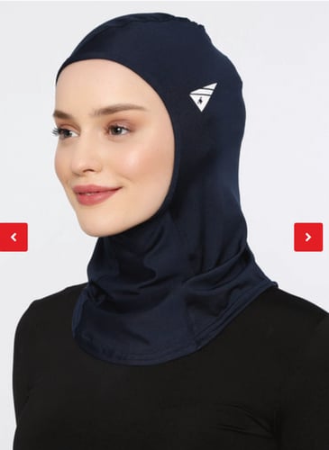 حجاب رياضي ليكرا قطعة واحدة