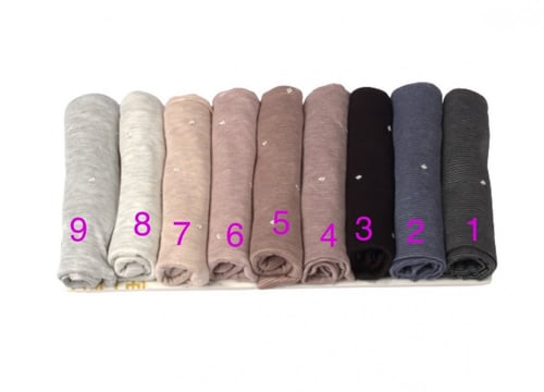 طرحة كويتي محزز مع لولو