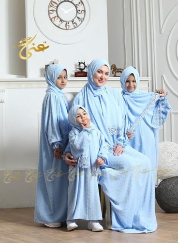 شرشف غنى حجاب ا منقط طفال