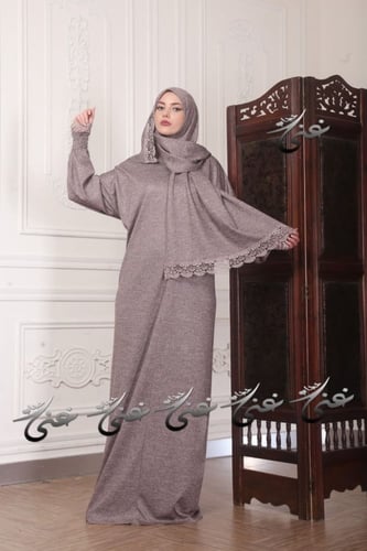 شرشف غنى حجاب مصوف شتوي