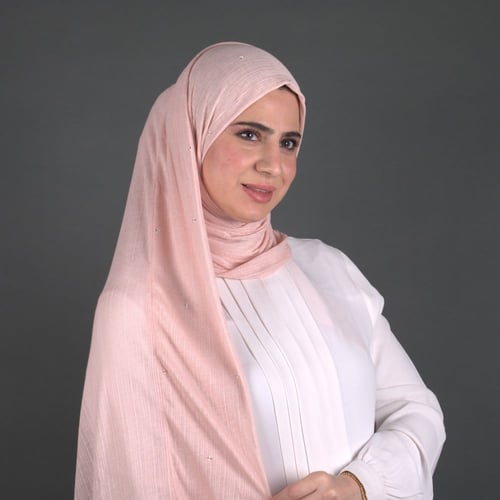 حجاب جاهز كويتي لولوا بستراس