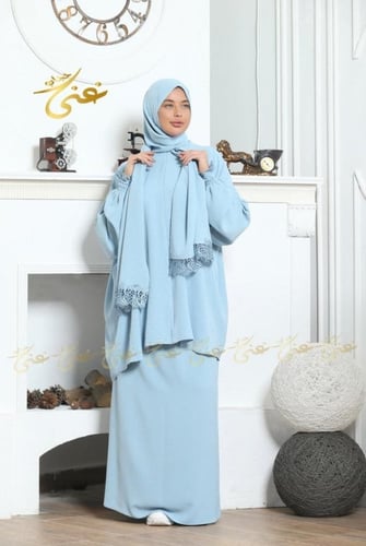 شرشف صلاة غنى حجاب قطعتين