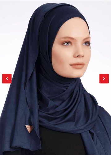 حجاب جاهز قطن