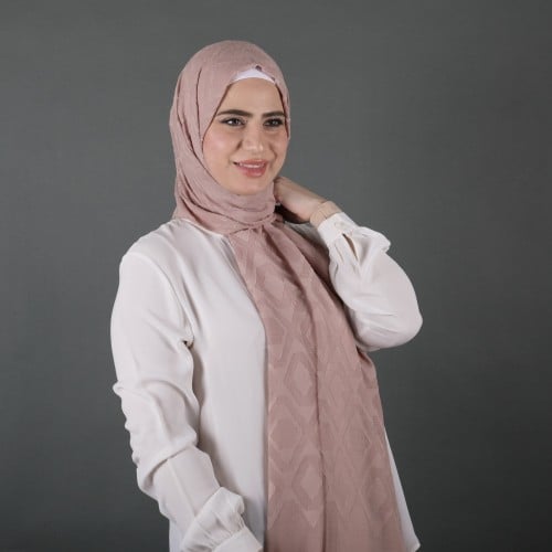 طرحة شيفون مجكر شهري شال