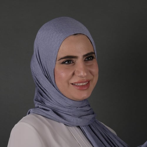 طرحة نايا قطن منقوش