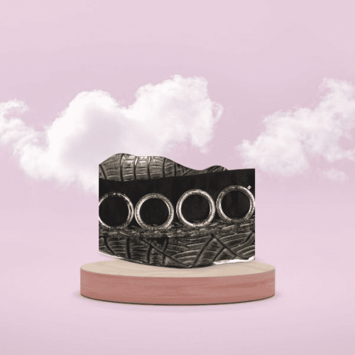 حلقة للحجاب ذهبي