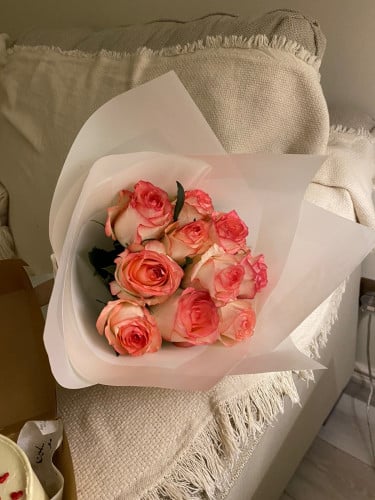 بوكيه 10 اغصان روز