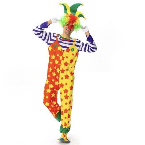 زي مهرج - اصفر واحمر