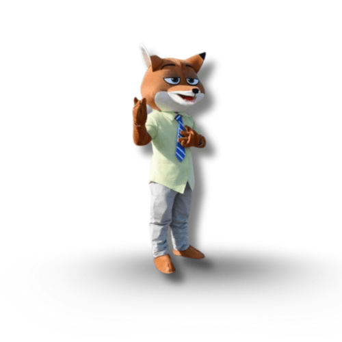 Nick Wilde- لبس شخصيات كرتونية