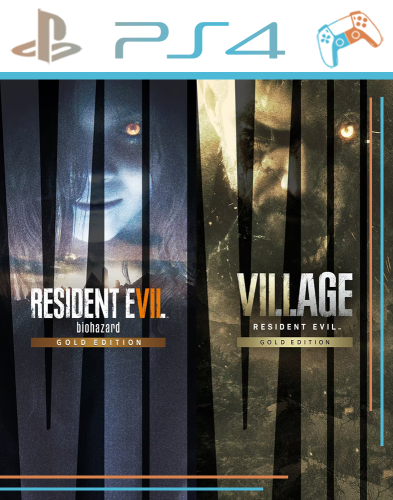 لعبة Resident Evil 7 Gold Edition & Village Gold E...