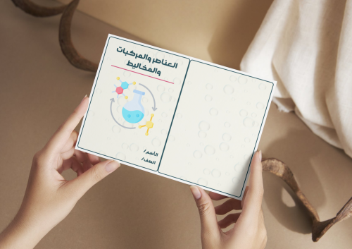 مطوية العناصر والمركبات والمخاليط
