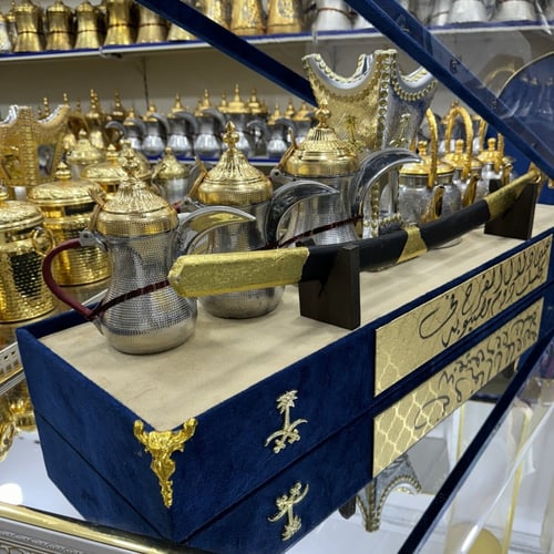 بوكس 3 دلال 3 أباريق ومبخر وسيف الكحلي