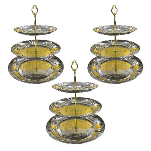 طقم الصواني 3 حبات