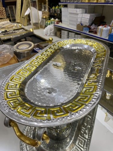 صينية تقديم ( فواكه - حلى - تمر ) المقاس الكبير 65...