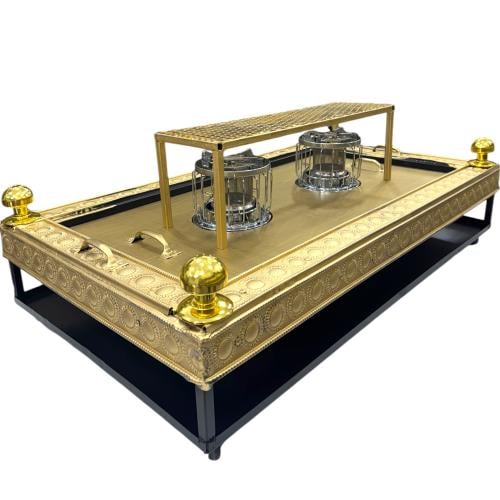 منقل التدفئة عينتين المقاس الكبير 115 - 70 سم