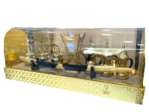 بوكس للأهداء الرسلان ، 3 دلال 3 اباريق مبخر وسيف ا...