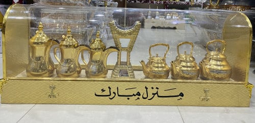 بوكس الأهداء الكبير الذهبي النحاس