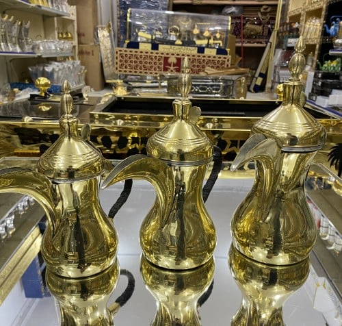 طقم 3 دلال رسلان نحاس الأصلي