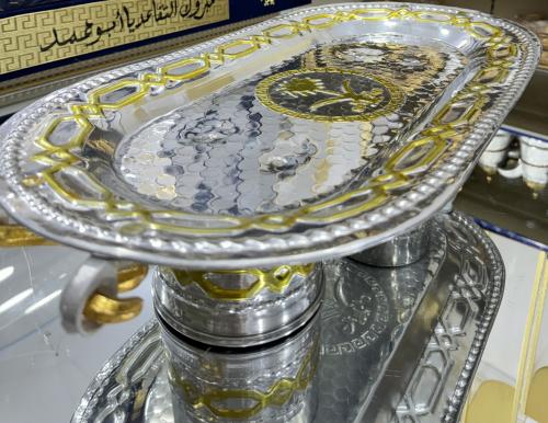 صينية تقديم ( فواكه - حلى - تمر ) المقاس الكبير 65...