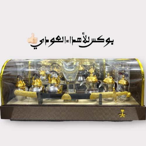 بوكس 3 دلال 3 أباريق ومبخر وسيف العودي