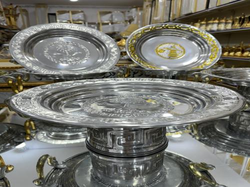 صينية تقديم الدائرية الصغيرة