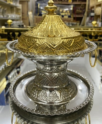 تمرية ملكي فضي وذهبي الأصلي