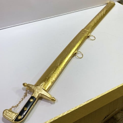 سيف ذهبي كامل للأهداء