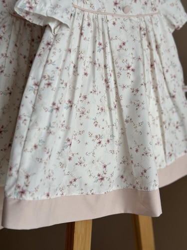 فستان مواليد ٦-٢٤ شهر