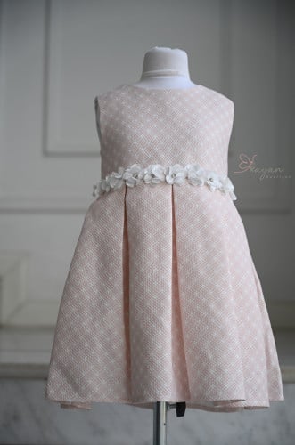 فستان مواليد خربزي