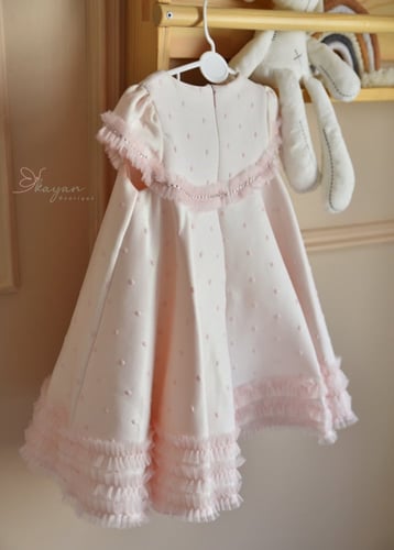 فستان وردي للمناسبات