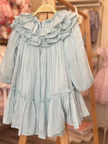 فستان سماوي انيق