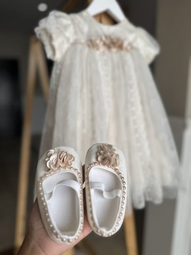 فستان سكري انيق ( مدة التسليم ٧-١٠ ايام )