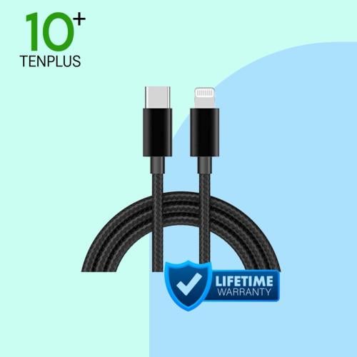 سلك شاحن TENPLUS تايب سي إلى لايتنينج بقوة 30 واط...