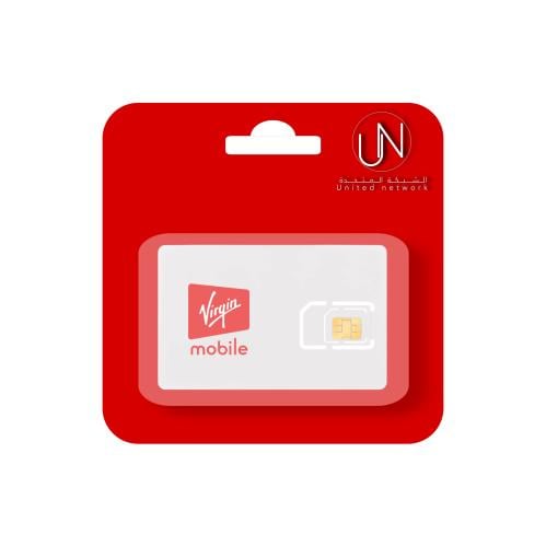 شريحة فيرجن موبايل | 45 جيجا انترنت + لامحدود سوشل...