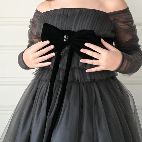 فستان A07 - رمادي