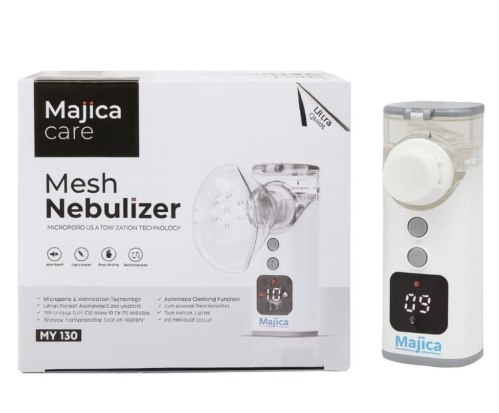 Magica Care portable steam device with digital scr...