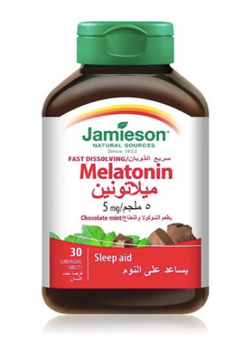 Jamisun Melatonin 5 mg fast dissolving 30 tablets