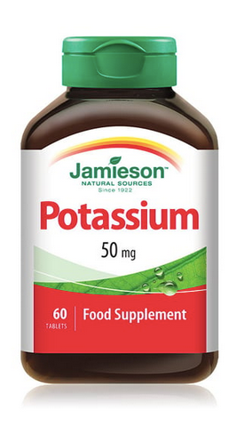 Jamison Potassium 50 mg 60 tablets