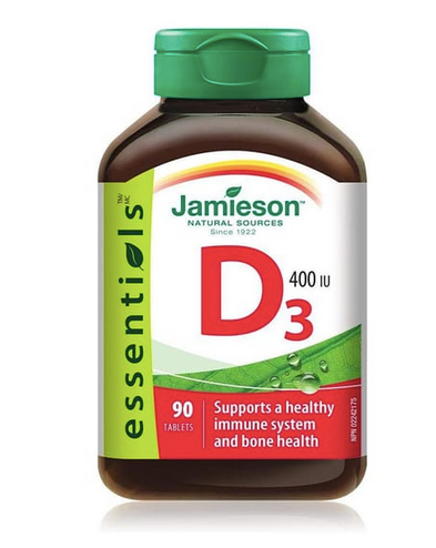 Jamisun Vitamin D (3) 400 IU 90 tablets