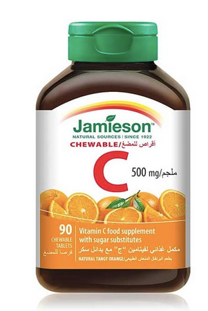 Jamison Vitamin C 500 mg chewable 90 tablets