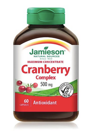 Jamison Cranberry 500 mg 60 capsules