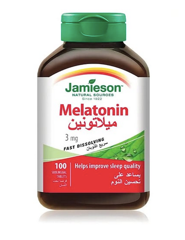 Jamisun Melatonin 3 mg 100 tablets