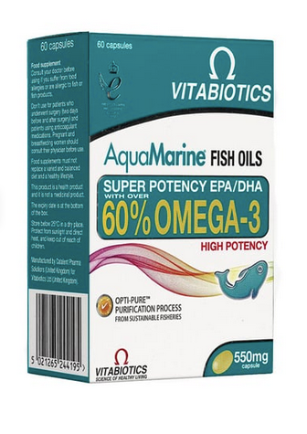 Aquamarine Omega-3 (60 capsules)