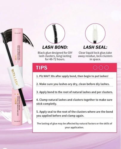 رموش أسبوعيه كثيفه 400قطعه نوع D Curl