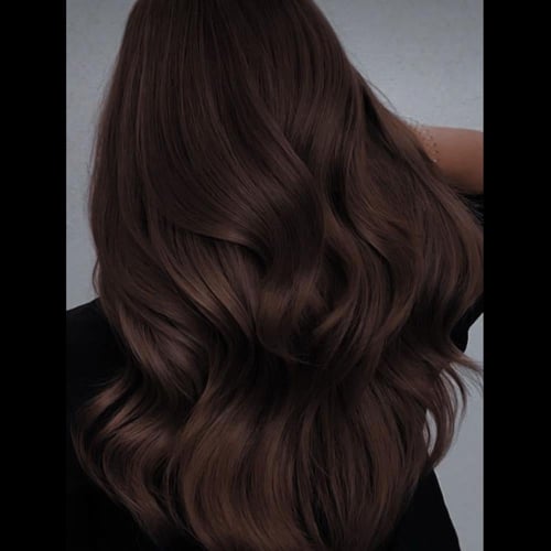 صبغه نباتيه اشقر غامق موكا