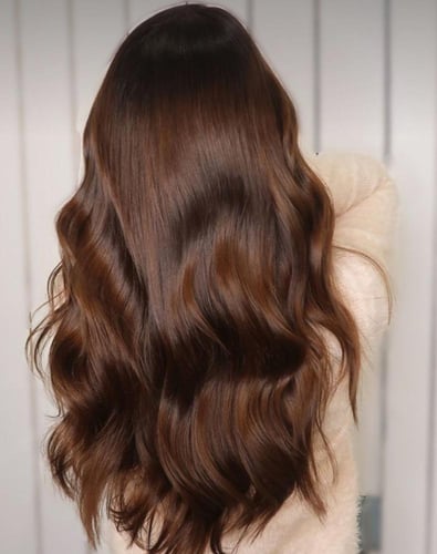 صبغه نباتيه لون بني فاتح ذهبي