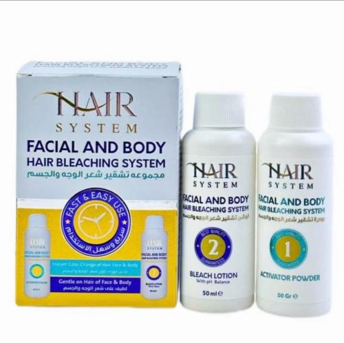 مجموعة تشقير شعر الوجه والجسم