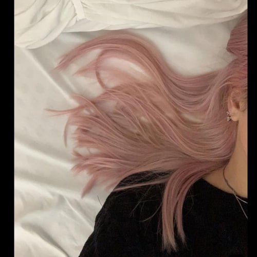 ماسك تلوين وترطيب الشعر شبه الدائم لون pink ٢٠٠مل