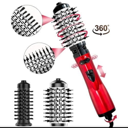 استشوار الفوليوم بفرشتين دوار