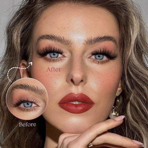 رموش أسبوعيه 200 مجموعة إطالة الرموش 9-15ملم 40D ف...